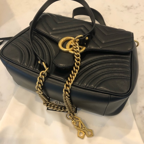 Gucci Marmont small top handle bag - Picture 3 of 8